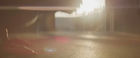 Young  Man Doing Push Ups In Sun Stock Footage 208711584