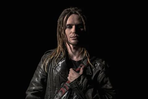 Young man with dreadlocks Stock Photos