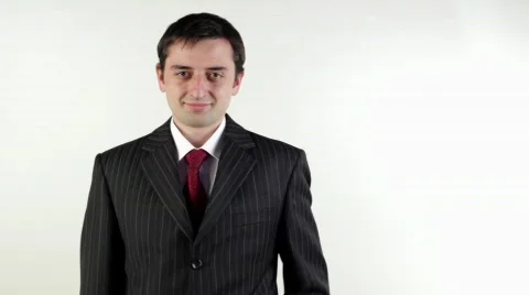 Young Man Explaining CC HDV 스톡 동영상 723203