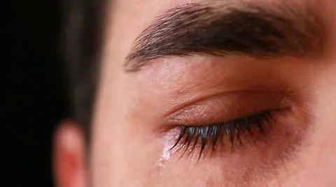 Young man eye close-up Stock Footage 22026319