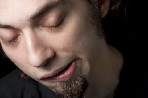 Young Man with Goatee Stock Photos