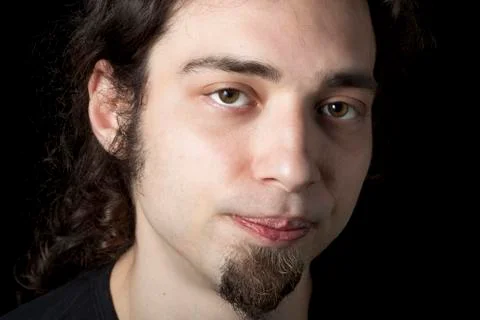 Young Man with Goatee Stock Photos
