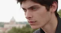 young man had a failure - sad - depressed - tears - saint peter in background HD Footage
