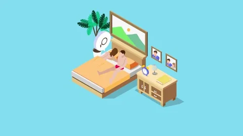 Young man having intimate problem with his wife Stock Footage 217268141