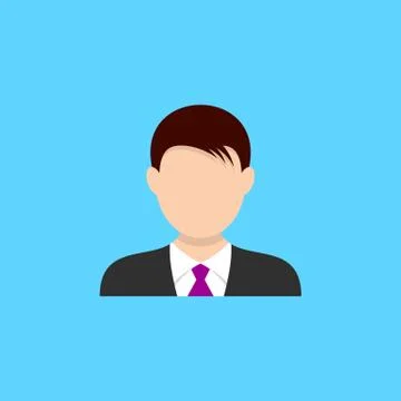 Young man icon Stock-Illustration