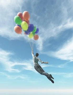 The young man Illustrazione stock