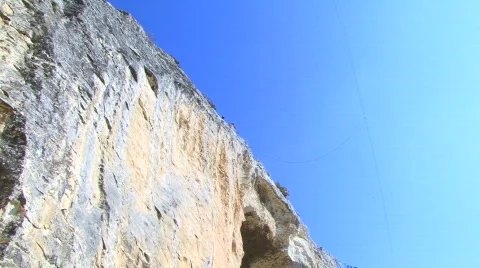 Young man Jumps from a Rock 스톡 동영상 852983
