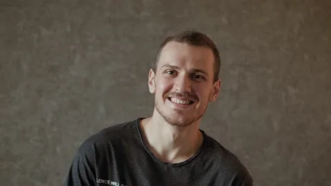 Young Man Laughing Stock Footage 169693160