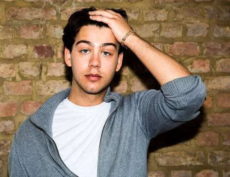Young man looking dazed Stock Photos