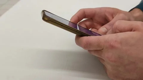 Young man messaging online Stock Footage 287842220