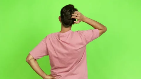 Young man over isolated background Stock Footage 159237175