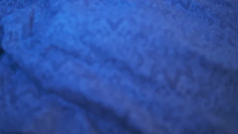 Young man playing computer games at night in bed. Gaming addiction. Stock Footage 129742405