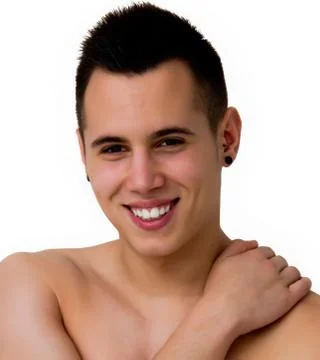 Young man portrait Stock Photos