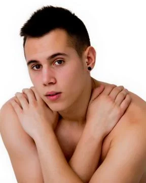 Young man portrait Stock Photos