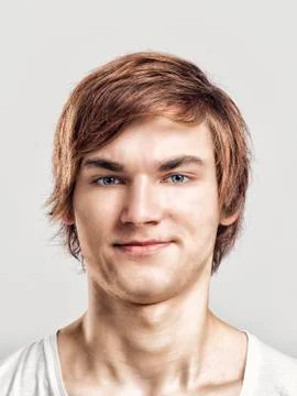 Young man portrait Stock Photos
