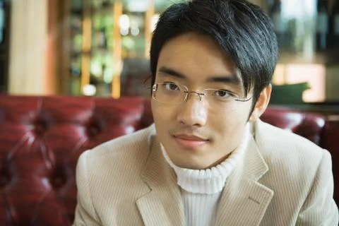Young man, portrait Stock Photos
