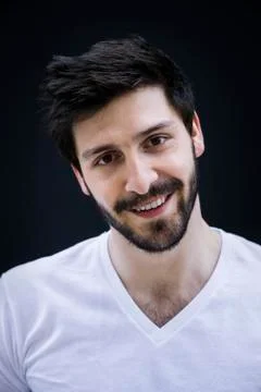 Young man, portrait Stock Photos