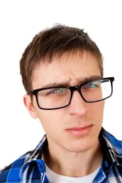 Young Man Portrait Foto stock