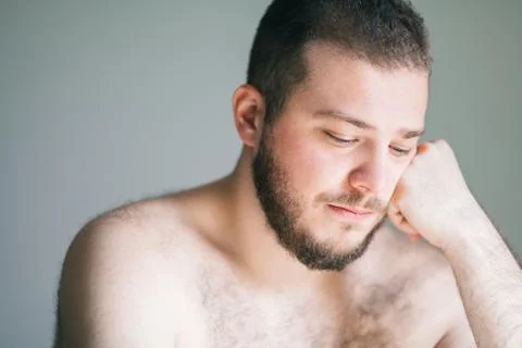 Young man with a problem Stock Photos