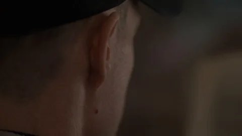 Young man reading old documents Stock Footage 107322197