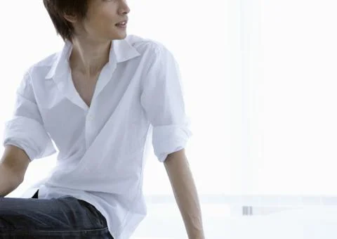 Young man relaxing Stock Photos