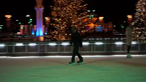 Young man skating as professional. Stock Footage 120746630