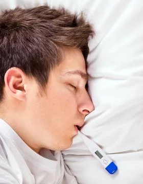 Young Man sleeping Stock Photos