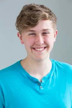 Young man smiling for camera 스톡 사진