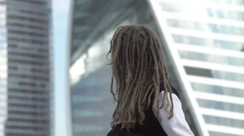 Young man is smiling Stock Footage 64967649