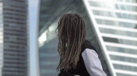 A young man is smiling Stock Footage 65110755