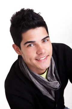 Young man smiling Stock-Fotos