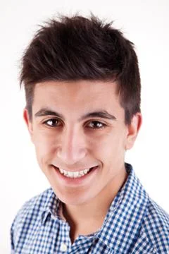 Young man smiling Stock Photos