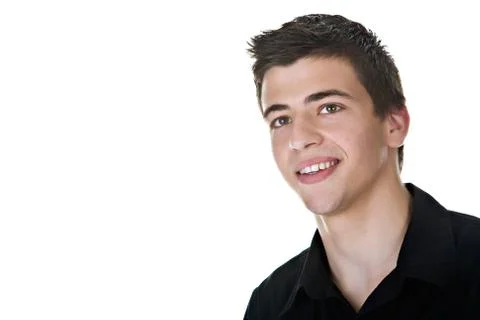 Young Man Smiling Stock Photos