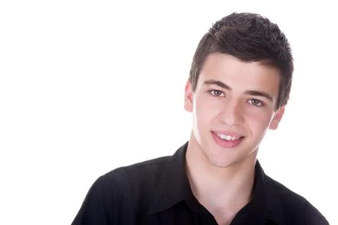 Young Man Smiling Stock Photos