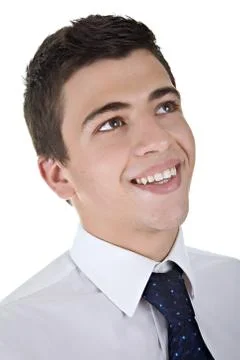 Young Man Smiling Stock Photos