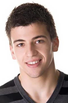 Young Man Smiling Stock-Fotos