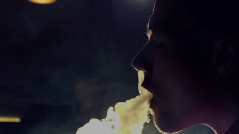 Young man smoking hookah in a bar Stock Footage 83489002