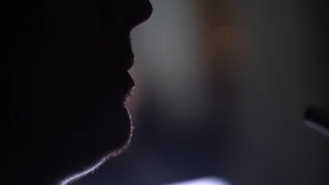 Young man smoking a hookah Stock Footage 86738189