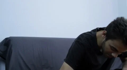 Young Man With Suicidal Thoughts Drinking And Pulling The Trigger, Depression 動画素材 41544562