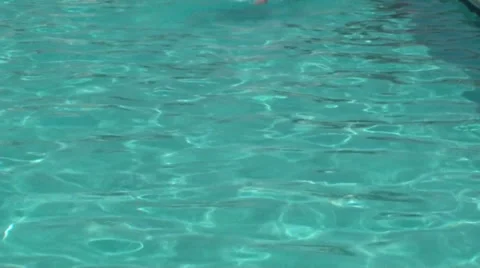 Young Man Swimming Stock Footage 30460601