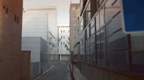 Young man taking a run through the city. Video stock 63023943