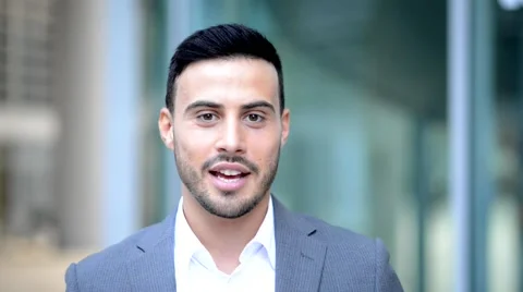 Young man talking to the camera Stock Footage 68048790