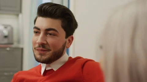 Young man talking Stock Footage 99941072