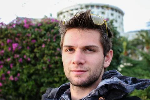 Young man thinking Stock Photos