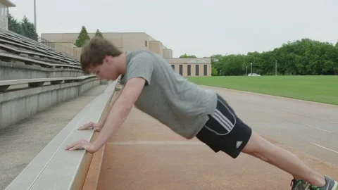 Young Man Trains 스톡 동영상 77205820