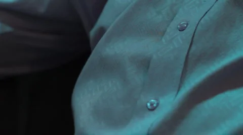 Young man types the text on mobile. Video stock 975634