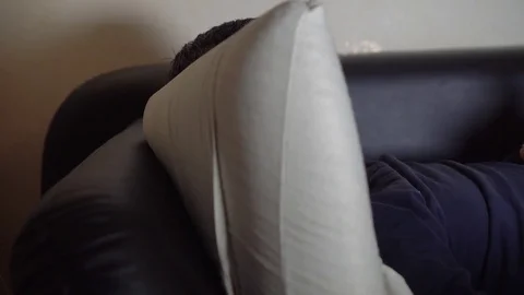 Young man using the tablet Stock Footage 70818026