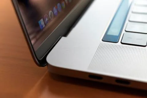 Young man working on his Computer Stock Photos