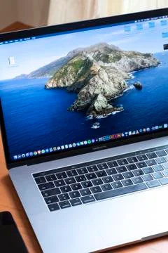 Young man working on his Computer Stock Photos