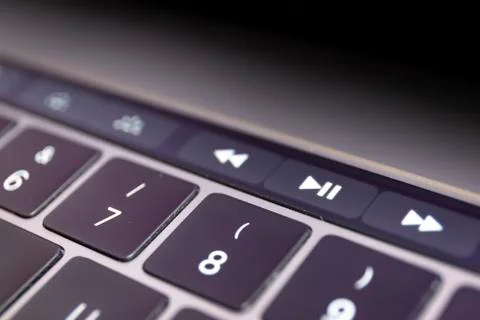 Young man working on his Computer Stock Photos